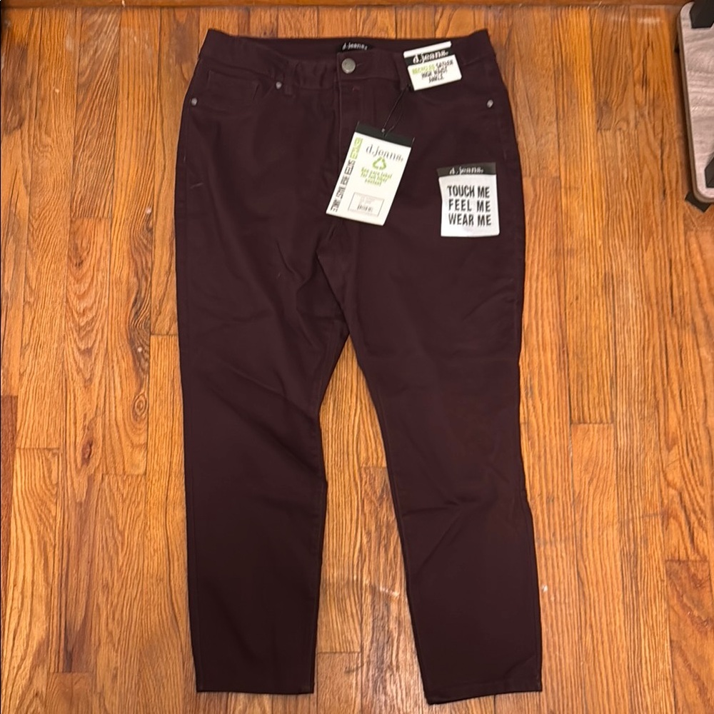 d. jeans High Waist Ankle Jeans
